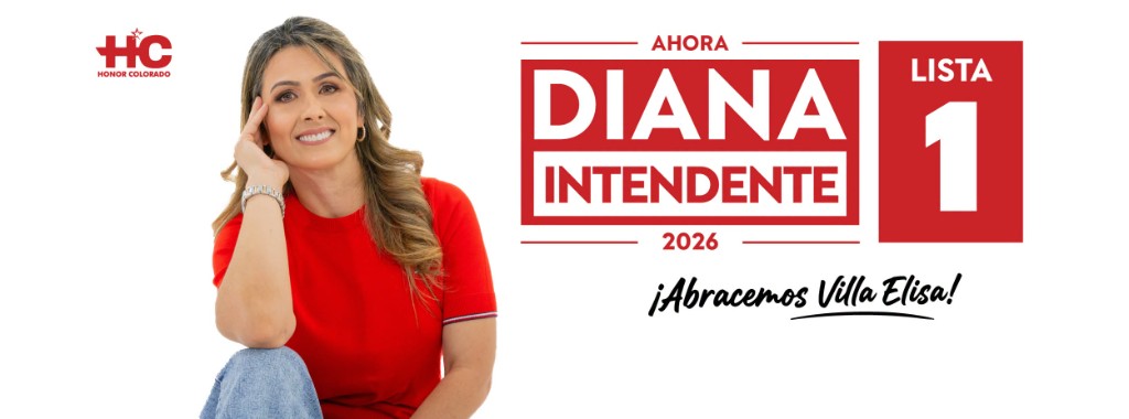 Diana Recalde Intendente Lista 1 — ¡Abracemos Villa Elisa!